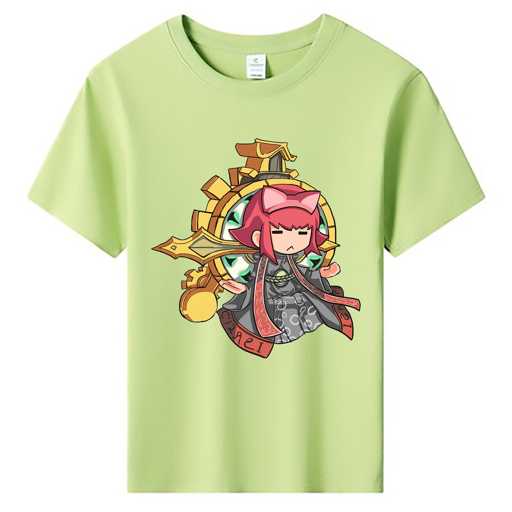 （画像用） リーグ・オブ・レジェンド League of Legends LOL 綿100％キッズTシャツ（フロントプリント）